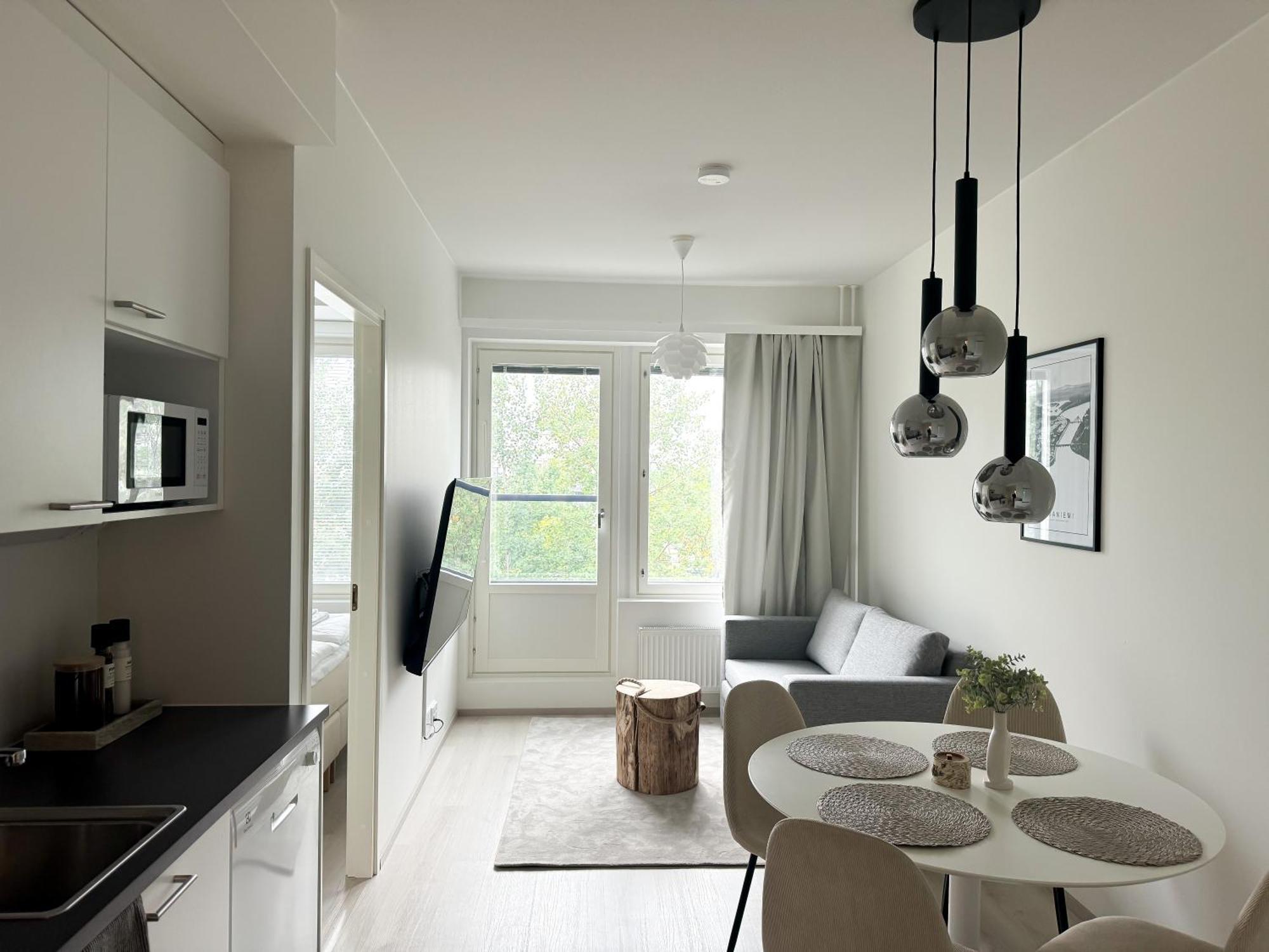 Arctic City Suites By Booklapland Rovaniemi Ngoại thất bức ảnh